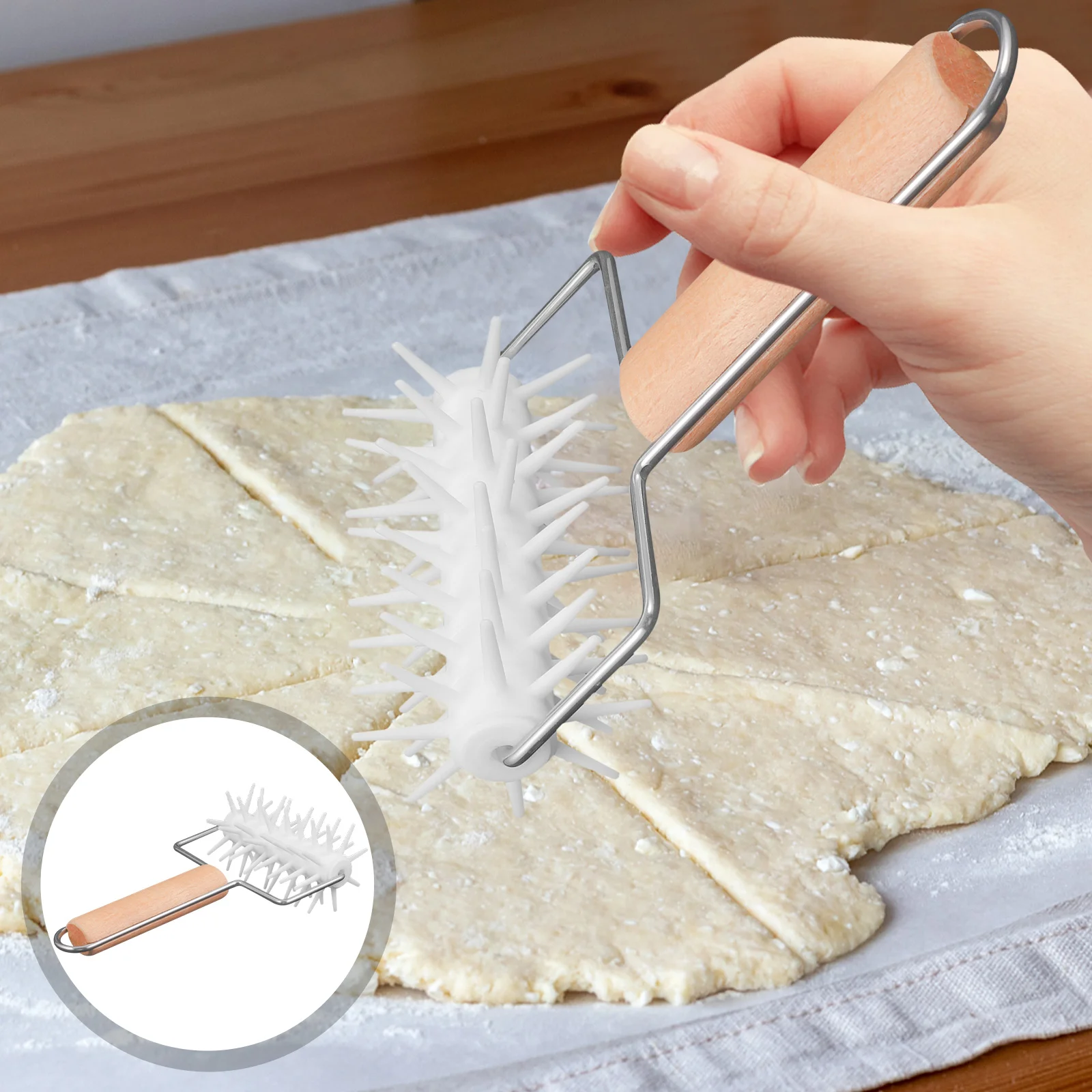 For Cooking Cake Pie Bread Hole Puncher For Cooking Homemade Pizza Pizza Hole Puncher Hole Maker for Kitchen Baking Tool 
For Cooking Cake Pie Bread Hole Puncher For Cooking Homemade Pizza Pizza Hole Puncher Hole Maker for Kitchen Baking Tool