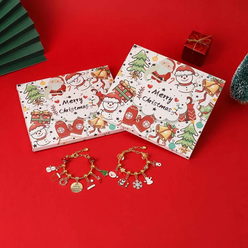 Christmas Advent Calendar DIY Charm Bracelet Blind Box, 22 Charm Beads Easy To Use A
Christmas Advent Calendar DIY Charm Bracelet Blind Box, 22 Charm Beads Easy To Use A