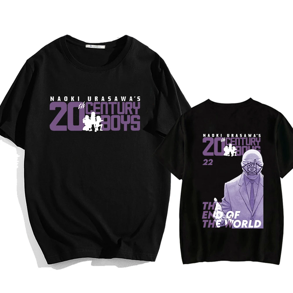 20th Century Boys Pop Anime T-shirts High Street Soft Tshirt Men/women Tee-shirt Printed Short Sleeve T Shirt
20th Century Boys Pop Anime T-shirts High Street Soft Tshirt Men/women Tee-shirt Printed Short Sleeve T Shirt