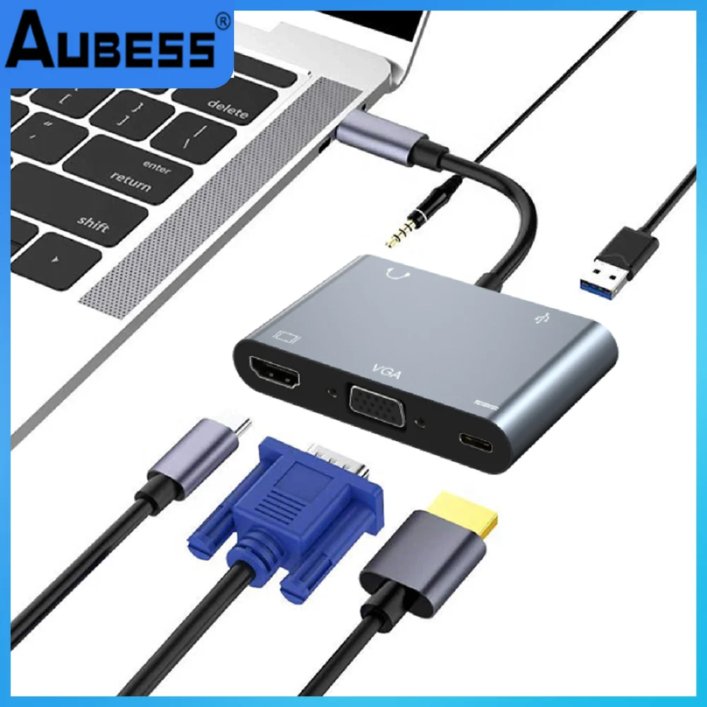Адаптер Vga Pd, плата расширения 5 в 1, док-станция Usb-c до 4k-совместимый концентратор Type-c, Usb-разветвитель 4k 30 Гц
Адаптер Vga Pd, плата расширения 5 в 1, док-станция Usb-c до 4k-совместимый концентратор Type-c, Usb-разветвитель 4k 30 Гц