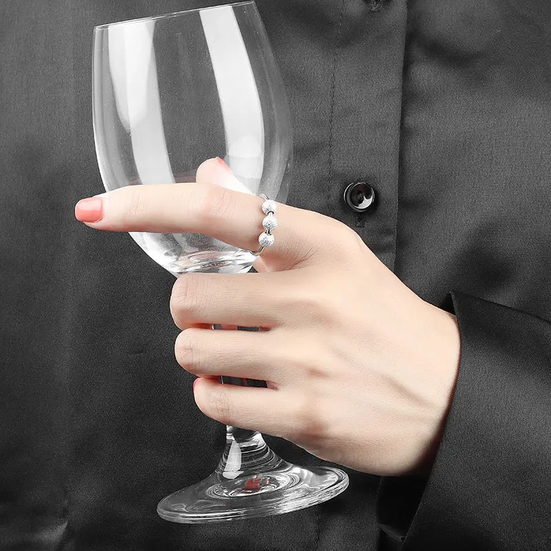 925 Sterling Silver The New Rotatable Frosted Ring Anti-Stress Et Anti Men's And Women's Gift For Lover Fashion Jewelry
925 Sterling Silver The New Rotatable Frosted Ring Anti-Stress Et Anti Men's And Women's Gift For Lover Fashion Jewelry