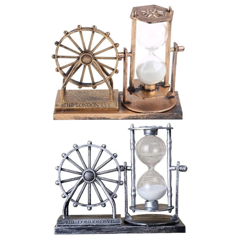 Винтажные песочные часы с вращающимся колесом, украшение, хрустальный шар, поделки, подарок для дома, спальни, офиса, украшение для рабочего ...
Винтажные песочные часы с вращающимся колесом, украшение, хрустальный шар, поделки, подарок для дома, спальни, офиса, украшение для рабочего ...