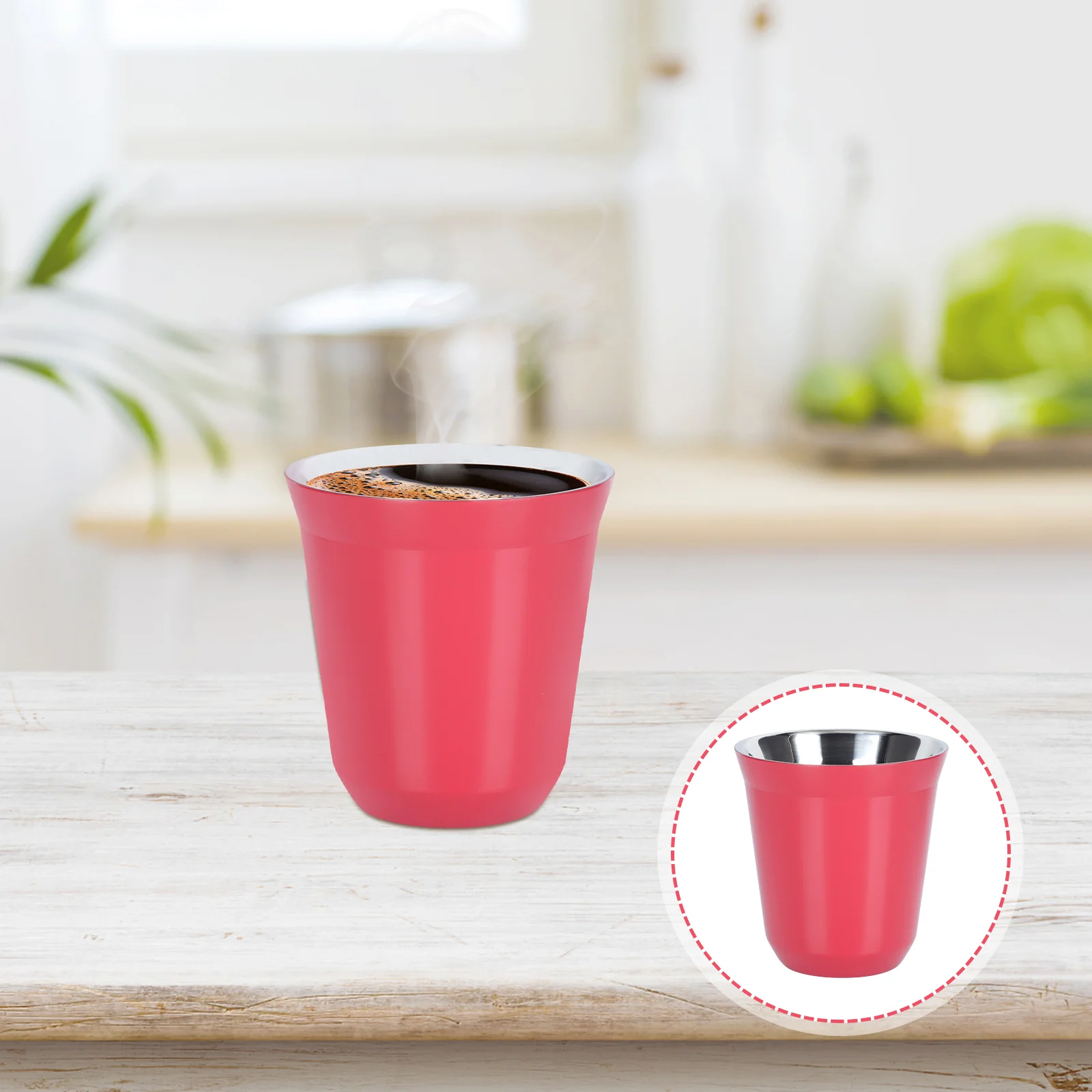 Cup Stainless Steel Insulated Coffee Tumbler Mug Metal Mugs Thermal Wall Double Tea Cold Homecups Bottle Vacuum Camping Espresso
Cup Stainless Steel Insulated Coffee Tumbler Mug Metal Mugs Thermal Wall Double Tea Cold Homecups Bottle Vacuum Camping Espresso
