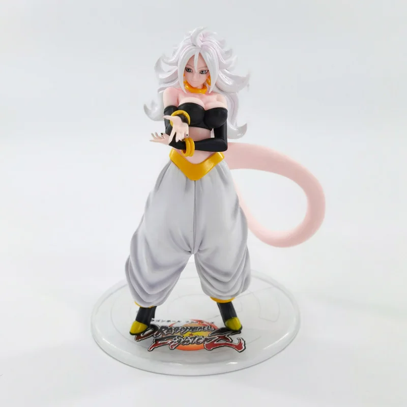 Anime Cyborg No. 21 Dragon Ball Z Witch Clothes Buu Pink Body Bulma Standing Pose PVC Figure Kids Gift Cartoon Collectible Toy
Anime Cyborg No. 21 Dragon Ball Z Witch Clothes Buu Pink Body Bulma Standing Pose PVC Figure Kids Gift Cartoon Collectible Toy