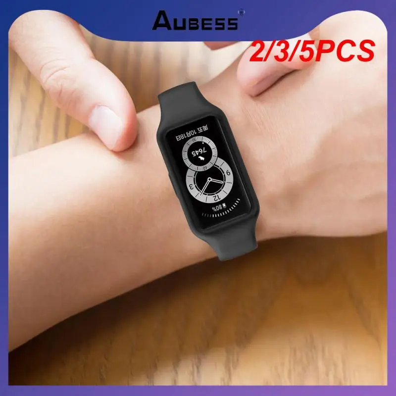 2/3/5PCS Watch Accessories Silicone Strap Solid Soft Watchband Breathable Multi-color For Huawei Band 7/honor Band 6
2/3/5PCS Watch Accessories Silicone Strap Solid Soft Watchband Breathable Multi-color For Huawei Band 7/honor Band 6