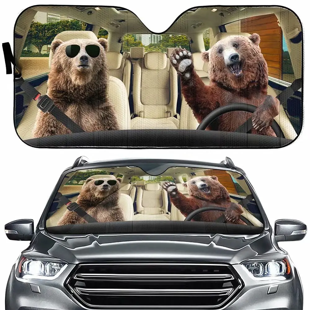 Tup Funny Beer Front Window Sun Shade Bear Greets You Car Sun Shield Windshield Sun Reflector Car Seat Sunshade Auto Cover Block
Tup Funny Beer Front Window Sun Shade Bear Greets You Car Sun Shield Windshield Sun Reflector Car Seat Sunshade Auto Cover Block