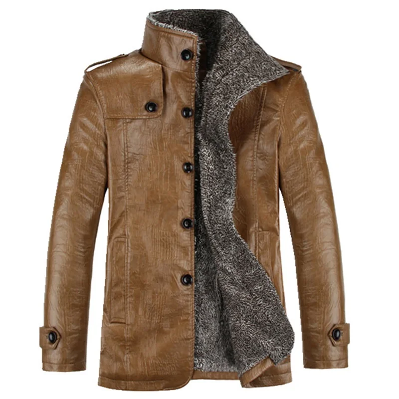 Men Faux Leather Jacket Motorcycle Men's Jackets Black Jaqueta De Couro Masculina Outwear Male PU Leather Coats Mens New
Men Faux Leather Jacket Motorcycle Men's Jackets Black Jaqueta De Couro Masculina Outwear Male PU Leather Coats Mens New