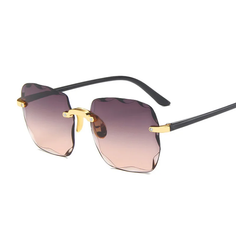 Square Sunglasses Woman Brand Designer Fashion Rimless Gradient Sun Glasses Shades Cutting Lens Ladies Frameless Eyeglasses
Square Sunglasses Woman Brand Designer Fashion Rimless Gradient Sun Glasses Shades Cutting Lens Ladies Frameless Eyeglasses