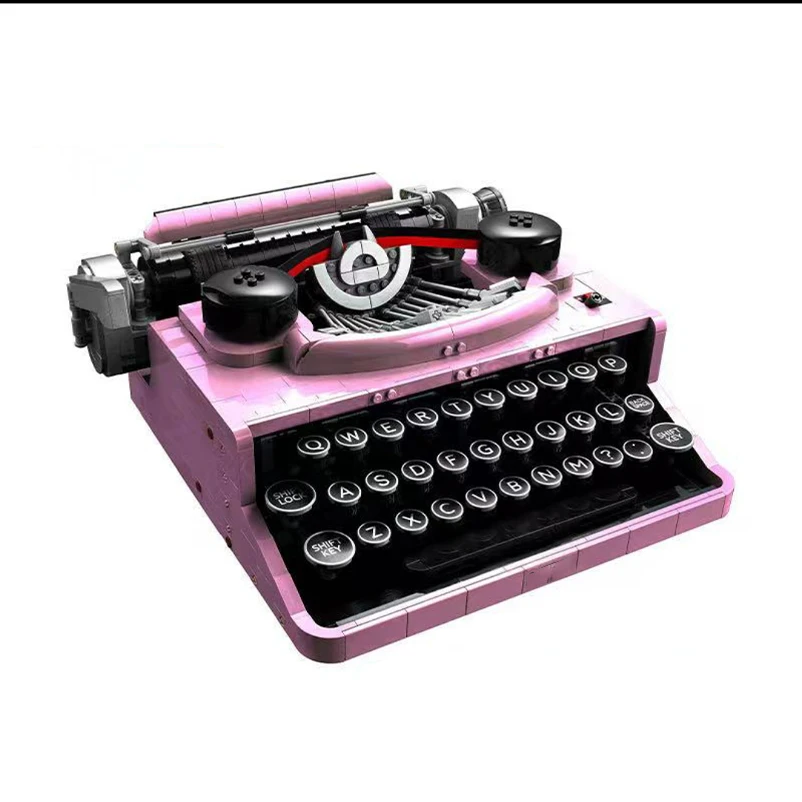 MOC Creative vintage typewriter 21327 Keyboard Assembly Toy Model for Children Educational Building Blocks Birthday Present Gift
MOC Creative vintage typewriter 21327 Keyboard Assembly Toy Model for Children Educational Building Blocks Birthday Present Gift