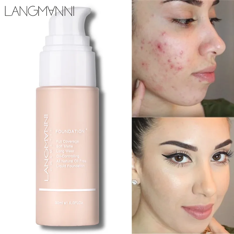Sdattor Langmanni Liquid Foundation Matte Oil Control Waterproof Concealer High Coverage Acne Dark Circles All Skins Daily Cosm
Sdattor Langmanni Liquid Foundation Matte Oil Control Waterproof Concealer High Coverage Acne Dark Circles All Skins Daily Cosm