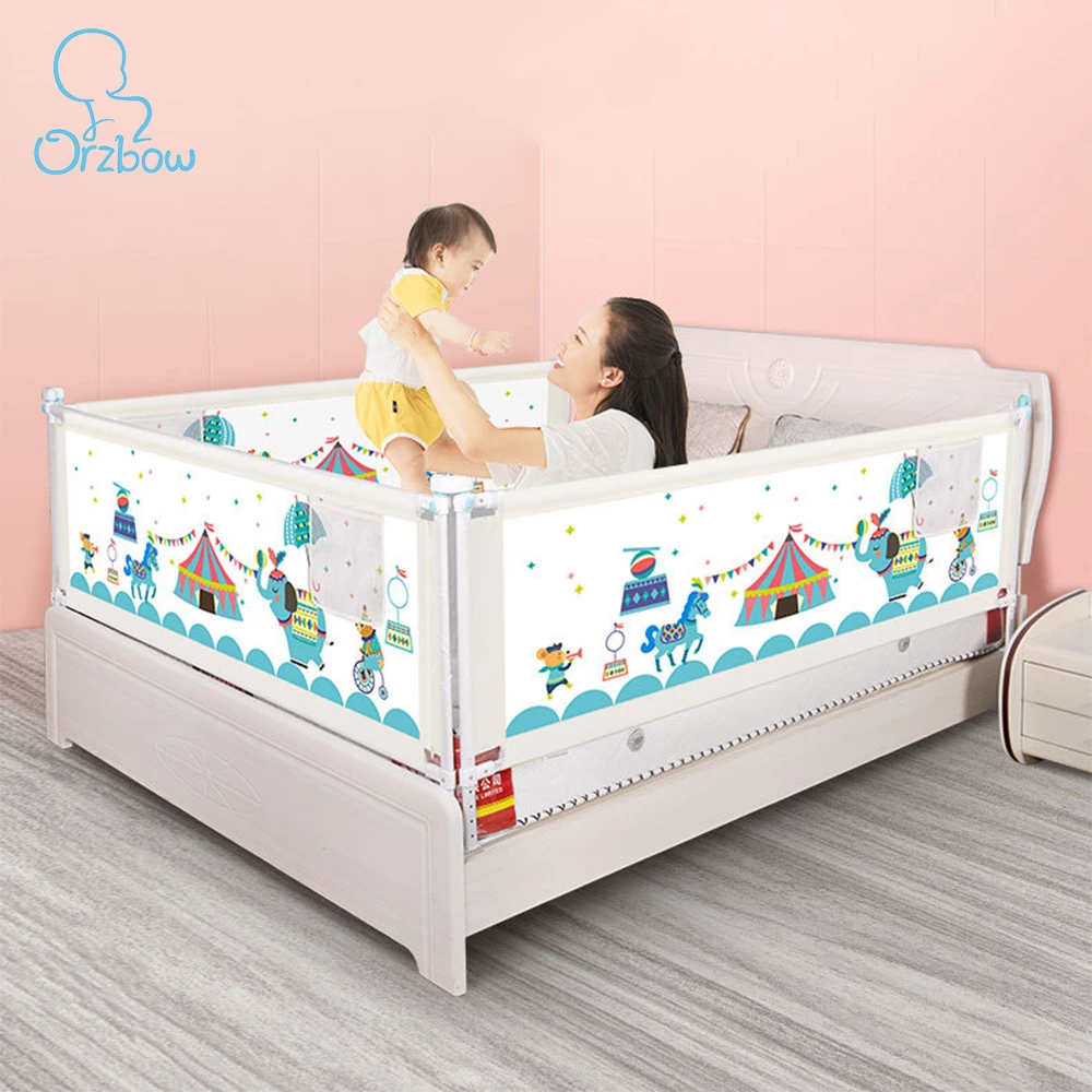 Orzbow Toddler Bed Rail Fold Down Safety Baby Bed Guard with NBR Foam Breathable Fabric Adjustable Protective Baby Bed Barrier
Orzbow Toddler Bed Rail Fold Down Safety Baby Bed Guard with NBR Foam Breathable Fabric Adjustable Protective Baby Bed Barrier