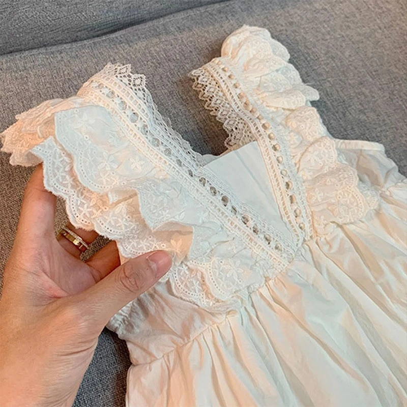 Kids Girls Dresses 2022 New Summer Lace Princess Dresses Children Solid color Clothing Baby Wedding Party Vestidos
Kids Girls Dresses 2022 New Summer Lace Princess Dresses Children Solid color Clothing Baby Wedding Party Vestidos