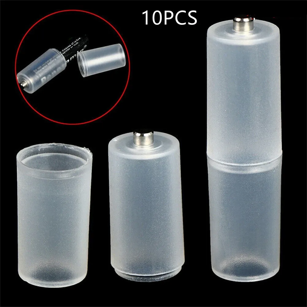 10pcs AAA To AA Battery Converter Adapter Batteries Holder Durable Case Switcher Plastic Case Switcher For Home Office Campsite
10pcs AAA To AA Battery Converter Adapter Batteries Holder Durable Case Switcher Plastic Case Switcher For Home Office Campsite