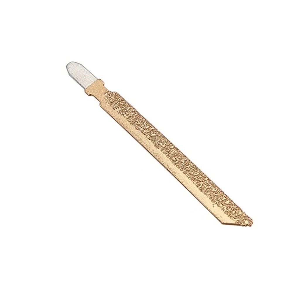 4inch 100mm Jig Saw Blade Brazed Diamond Reciprocating Saw Blade 46 Grit For Granite Marble Tiles Stone Cutting T-Shank Jigsaw
4inch 100mm Jig Saw Blade Brazed Diamond Reciprocating Saw Blade 46 Grit For Granite Marble Tiles Stone Cutting T-Shank Jigsaw