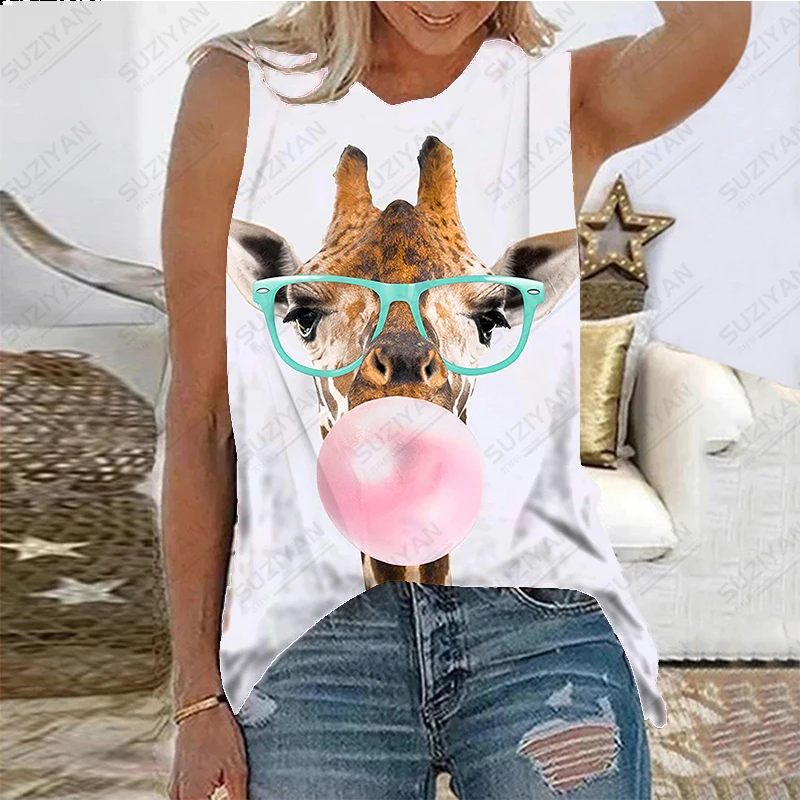 Women's Tank Top Fashion 3D Printing Couple T-shirt Street Apparel Harajuku Casual Sleeveless Large Size 2023 Summer Popular
Women's Tank Top Fashion 3D Printing Couple T-shirt Street Apparel Harajuku Casual Sleeveless Large Size 2023 Summer Popular
