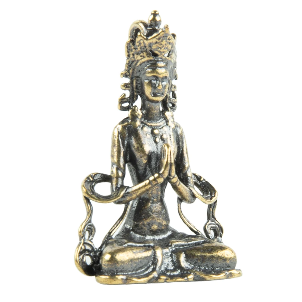 Mini Solid Copper Buddha Statue Ornament Miniature Figurines Home Office Decoration Animal Sculpture Home Desk Decoration
Mini Solid Copper Buddha Statue Ornament Miniature Figurines Home Office Decoration Animal Sculpture Home Desk Decoration