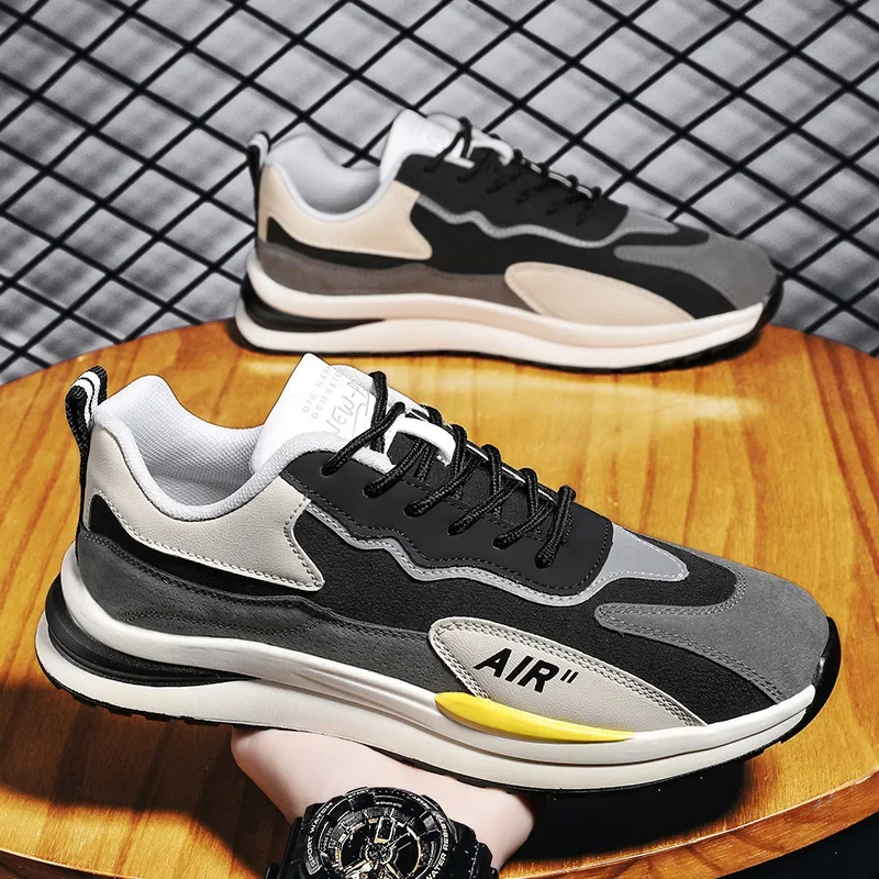 Мужская обувь, дышащая мужская повседневная обувь для бега, трендовая универсальная обувь на платформе, спортивная обувь, Мужская Дизайнерская обувь, мужская спортивная обувь 
Мужская обувь, дышащая мужская повседневная обувь для бега, трендовая универсальная обувь на платформе, спортивная обувь, Мужская Дизайнерская обувь, мужская спортивная обувь