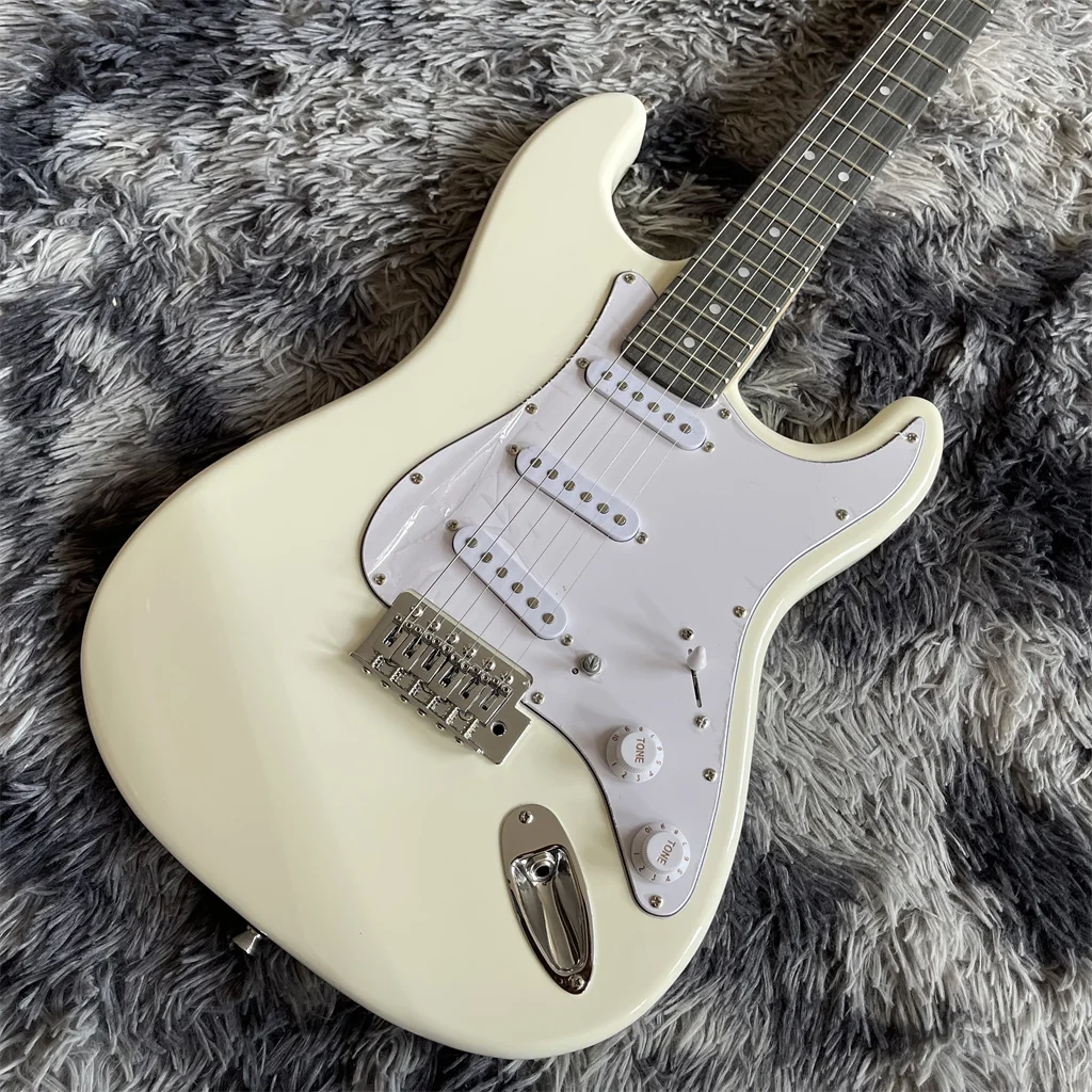 In Stock New Custom Cream White Electric Guitar Rosewood Fingerboard Guitarra Eletrica High Quality Fast Shipping Guitare
In Stock New Custom Cream White Electric Guitar Rosewood Fingerboard Guitarra Eletrica High Quality Fast Shipping Guitare