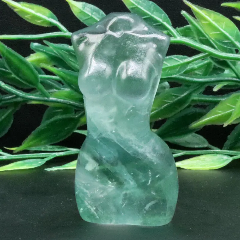 2.5inch 70g Natural Fluorite Stone Figurine Goddess Statue Crystal Carved Woman Torso Energy Body Sculpture Decorate Gift
2.5inch 70g Natural Fluorite Stone Figurine Goddess Statue Crystal Carved Woman Torso Energy Body Sculpture Decorate Gift