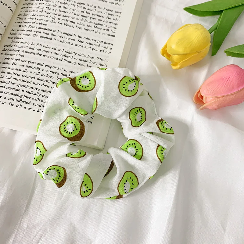 5PCS Strawberry Pineapple Printed Scrunchie Elastic Hair Band Hair Ties Girls Cute Elastic Ponytail Holder Yellow Headwear
5PCS Strawberry Pineapple Printed Scrunchie Elastic Hair Band Hair Ties Girls Cute Elastic Ponytail Holder Yellow Headwear