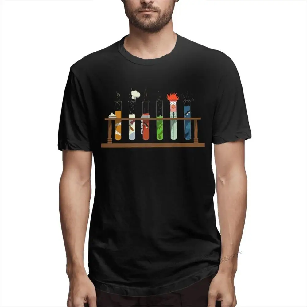 Muppet Science Chemistry Classic Men Vintage Tees Short Sleeve O Neck T-Shirt Pure Cotton Birthday Present Clothing
Muppet Science Chemistry Classic Men Vintage Tees Short Sleeve O Neck T-Shirt Pure Cotton Birthday Present Clothing