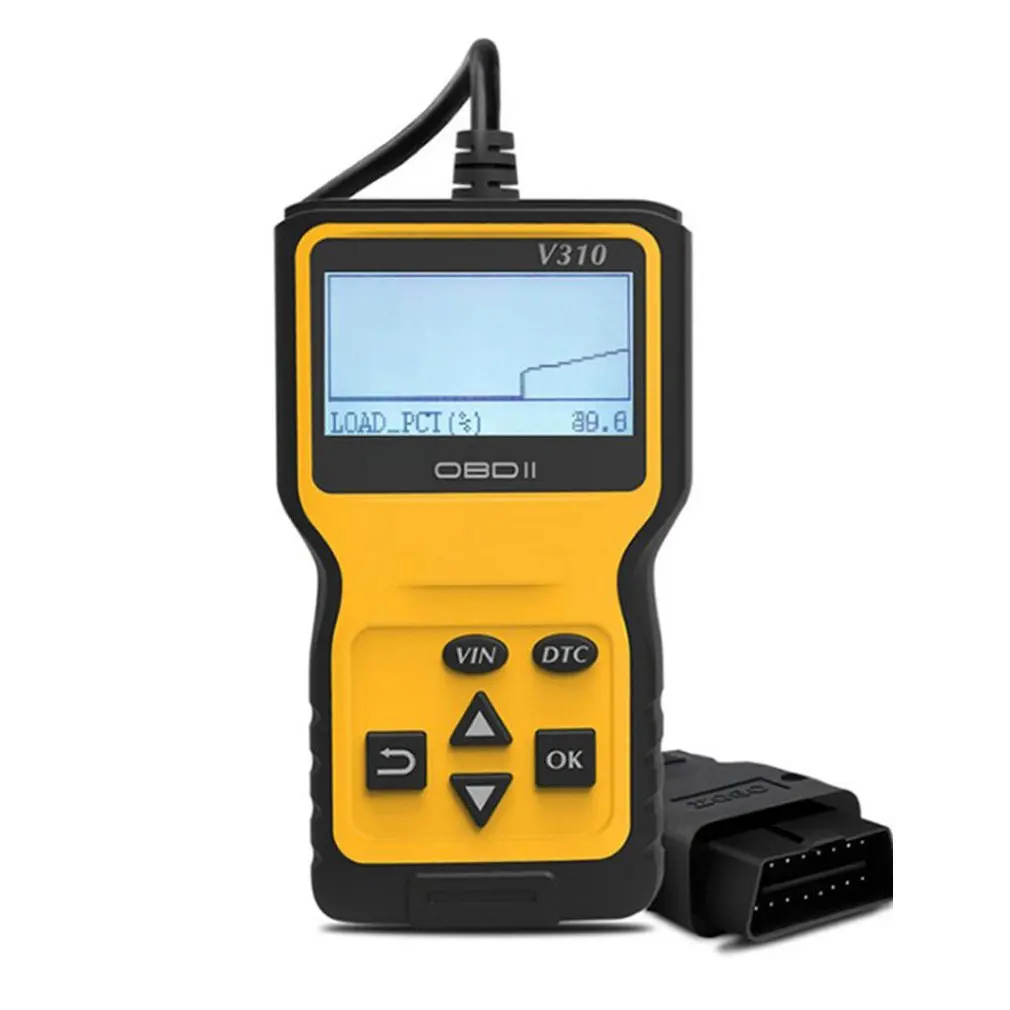 V310 OBD2 Professional Car Truck Fault Code Reader Automobile Diagnostic Instrument Faster Diagnose Live Data Stream Reading
V310 OBD2 Professional Car Truck Fault Code Reader Automobile Diagnostic Instrument Faster Diagnose Live Data Stream Reading