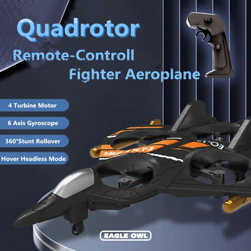 G-Sensor 360°Stunt Roll Simulation Model RC Fighter EPP 2.4G 4CH LED Light Hover Headless Mode Remote Control Plane Airplane Toy
G-Sensor 360°Stunt Roll Simulation Model RC Fighter EPP 2.4G 4CH LED Light Hover Headless Mode Remote Control Plane Airplane Toy