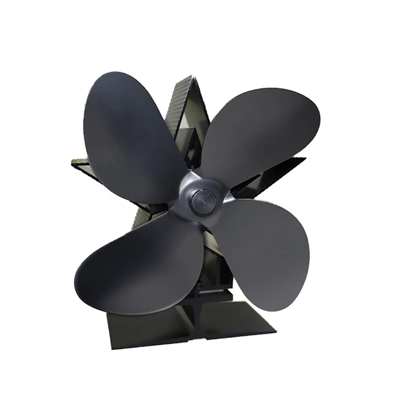 Fireplace 4 Blades Heat Powered Stove Fan Log Wood Burner Quiet Home Fireplace Fan Efficient Heat Distribution
Fireplace 4 Blades Heat Powered Stove Fan Log Wood Burner Quiet Home Fireplace Fan Efficient Heat Distribution