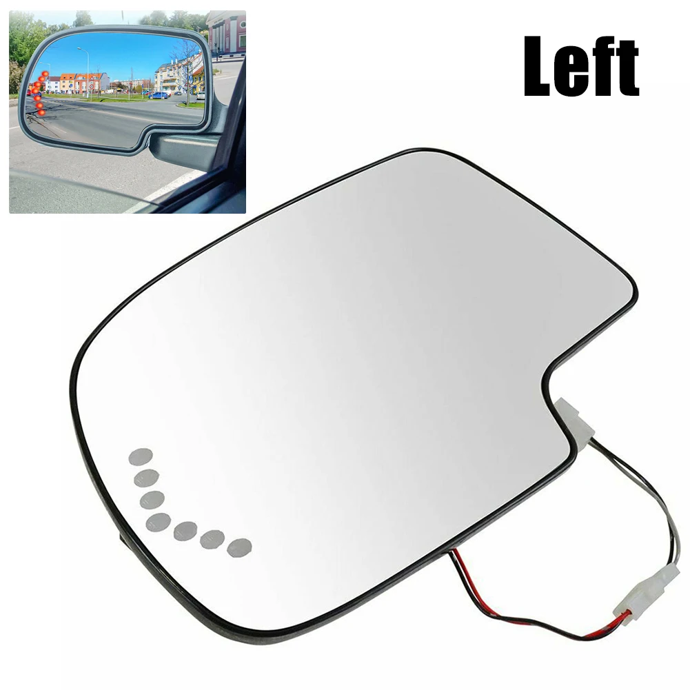 Mirror Glass Heated Turn Signal Driver Side LH For 2003-2007 Chevy GMC Cadillac Left/Right Side Mirror Glass Direct Replacement
Mirror Glass Heated Turn Signal Driver Side LH For 2003-2007 Chevy GMC Cadillac Left/Right Side Mirror Glass Direct Replacement