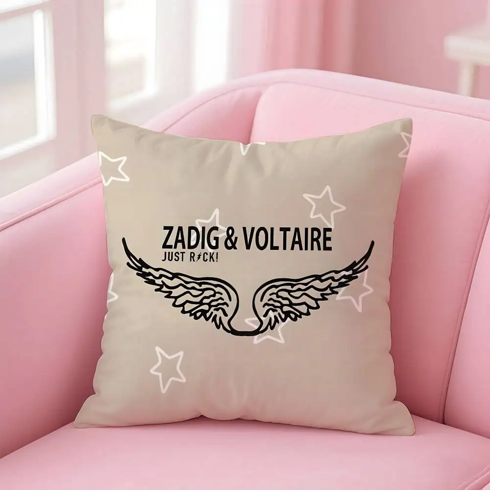 Модная наволочка Z-zadig and Voltage, противопыльная наволочка, шелковистая короткая плюшевая наволочка на невидимой молнии, чехол для диванной подушки
Модная наволочка Z-zadig and Voltage, противопыльная наволочка, шелковистая короткая плюшевая наволочка на невидимой молнии, чехол для диванной подушки