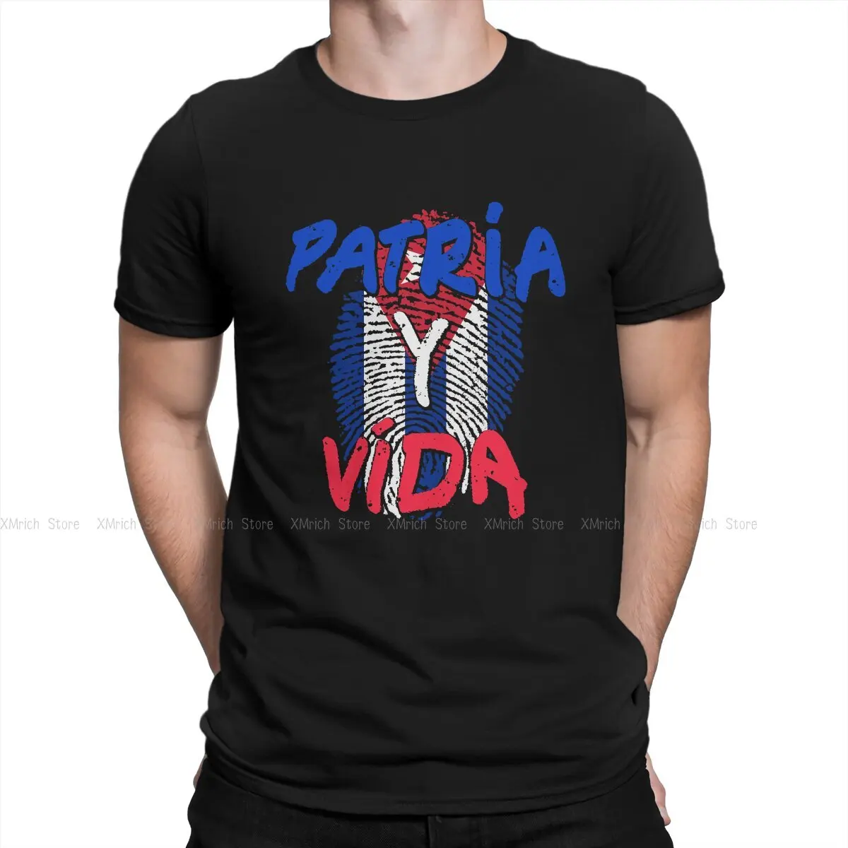 Men T-Shirts Viva Cuba Libre Novelty 100% Cotton Patria y Vida Patria o Muerte Homeland and Life T Shirts O Neck Tops Printing
Men T-Shirts Viva Cuba Libre Novelty 100% Cotton Patria y Vida Patria o Muerte Homeland and Life T Shirts O Neck Tops Printing