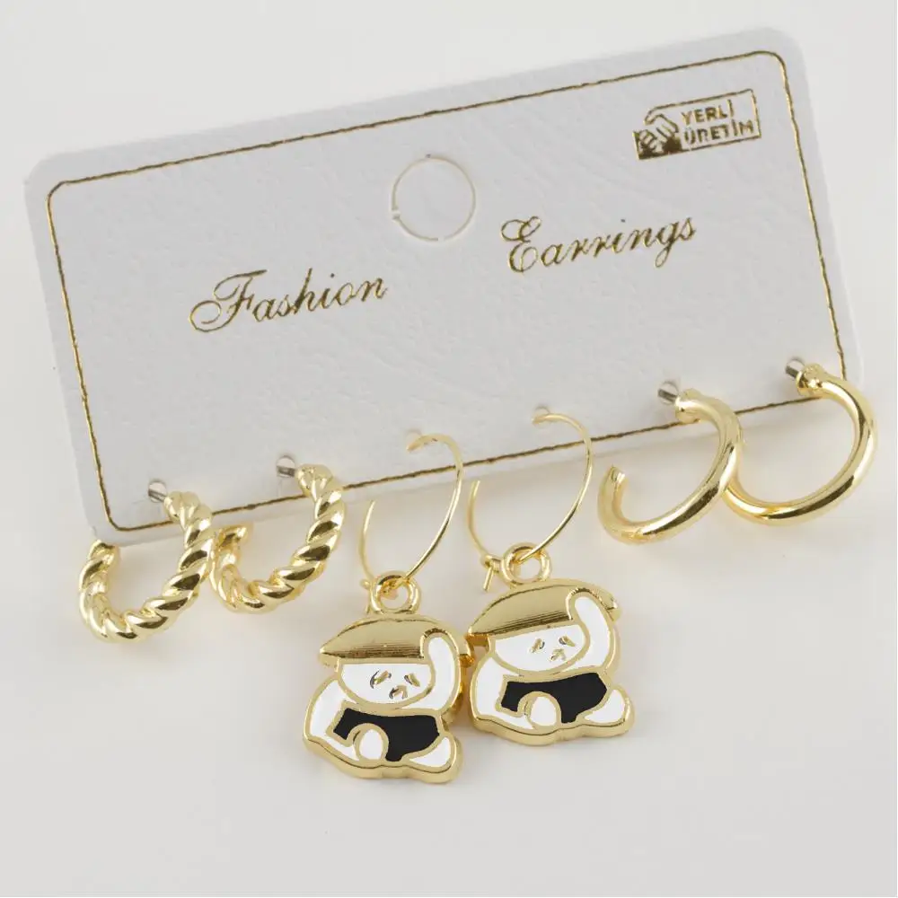 6 pcs Panda figured Mineli ring earrings jewelry women fashion pearl tassel drop necklace bracelet ring gift bead ornament for kids gift beads ornament
6 pcs Panda figured Mineli ring earrings jewelry women fashion pearl tassel drop necklace bracelet ring gift bead ornament for kids gift beads ornament