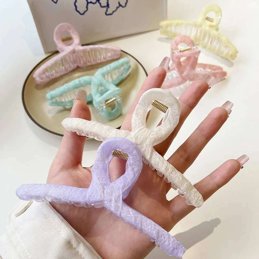 Корейские заколки-крабы из органзы с перехлёстом для женщин, модные повязки-крабы для девушек, зимние заколки для волос, головные уборы, акс...
Корейские заколки-крабы из органзы с перехлёстом для женщин, модные повязки-крабы для девушек, зимние заколки для волос, головные уборы, акс...