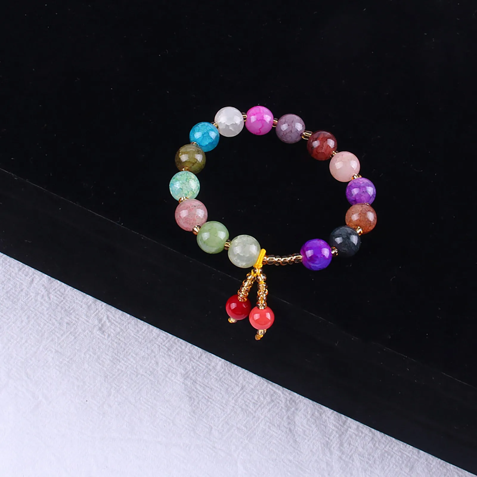 Flower Bead Crystal Bracelet Multi Color Simple And Fresh Bracelets To Send Girlfriends And Friends Wedding Necklaces for Women
Flower Bead Crystal Bracelet Multi Color Simple And Fresh Bracelets To Send Girlfriends And Friends Wedding Necklaces for Women