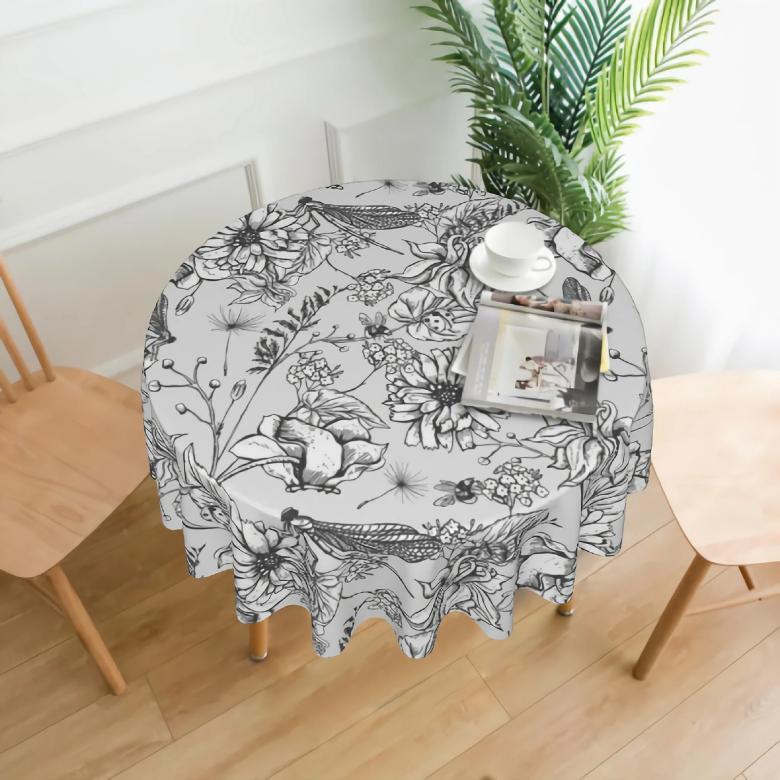 Plant Flowers Tablecloth 60 Inch Round In Ruiti Table Cloth Waterproof Fabric Farmhouse Tablecloths Decorative for Home Party
Plant Flowers Tablecloth 60 Inch Round In Ruiti Table Cloth Waterproof Fabric Farmhouse Tablecloths Decorative for Home Party
