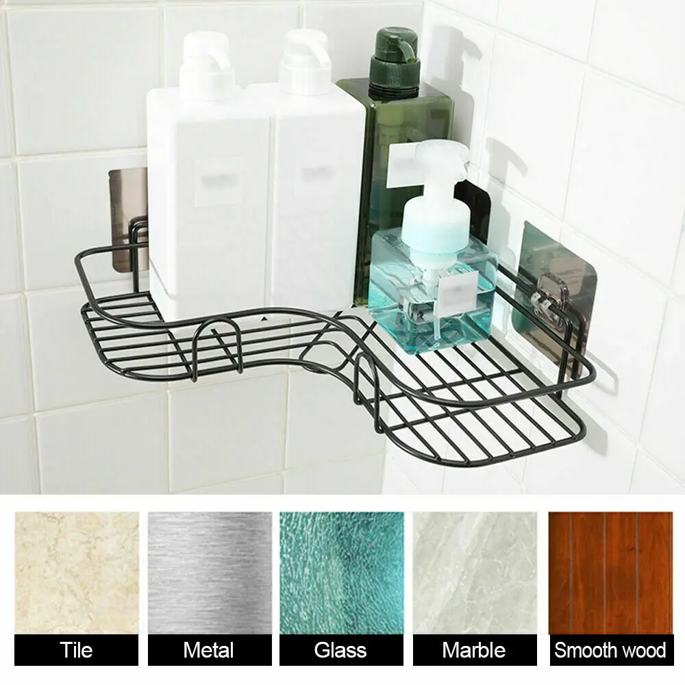 1PC New Shower Rack Shelf Bathroom Corner Storage Organiser Basket Suction Shelf Tidy
1PC New Shower Rack Shelf Bathroom Corner Storage Organiser Basket Suction Shelf Tidy