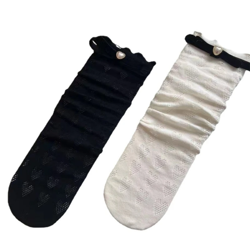 Womens Hollow Heart Pattern Calf Socks White Japanese Girl Socks Sexy Stockings 264E
Womens Hollow Heart Pattern Calf Socks White Japanese Girl Socks Sexy Stockings 264E