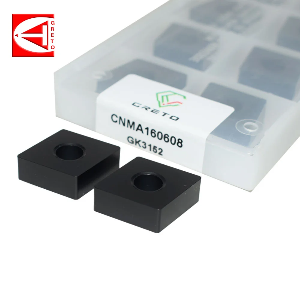 GRETO CNMA160608 CNMA160612 CNMA160616 GK3152 резак карбидный CNMA1606 CNMA542 CNMA 160612