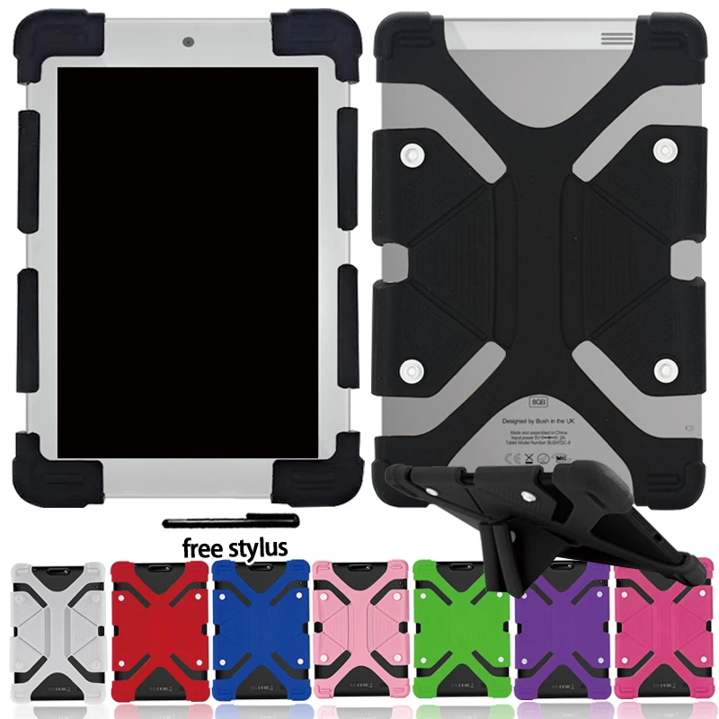 Shockproof Soft Silicone Stand Cover Case for Various XGODY 10 Inch with Bracket Function Protective Case +Free Stylus
Shockproof Soft Silicone Stand Cover Case for Various XGODY 10 Inch with Bracket Function Protective Case +Free Stylus