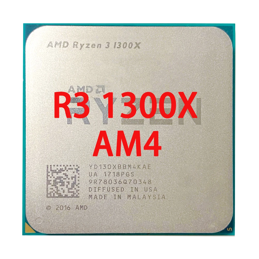 Процессор AMD Ryzen 3, 1300X, R3, 3,5 ГГц, 4 ядра, 4 потока, YD130XBBM4KAE, разъем AM4
Процессор AMD Ryzen 3, 1300X, R3, 3,5 ГГц, 4 ядра, 4 потока, YD130XBBM4KAE, разъем AM4