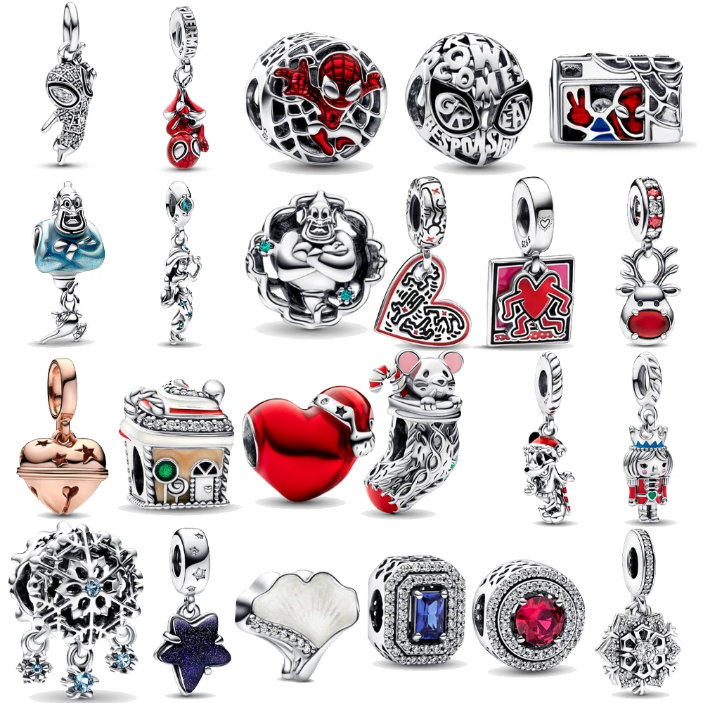 Зима 2022, подвеска для рождественского Санты, подходит для оригинального браслета Pandora, женские Украшения
Зима 2022, подвеска для рождественского Санты, подходит для оригинального браслета Pandora, женские Украшения