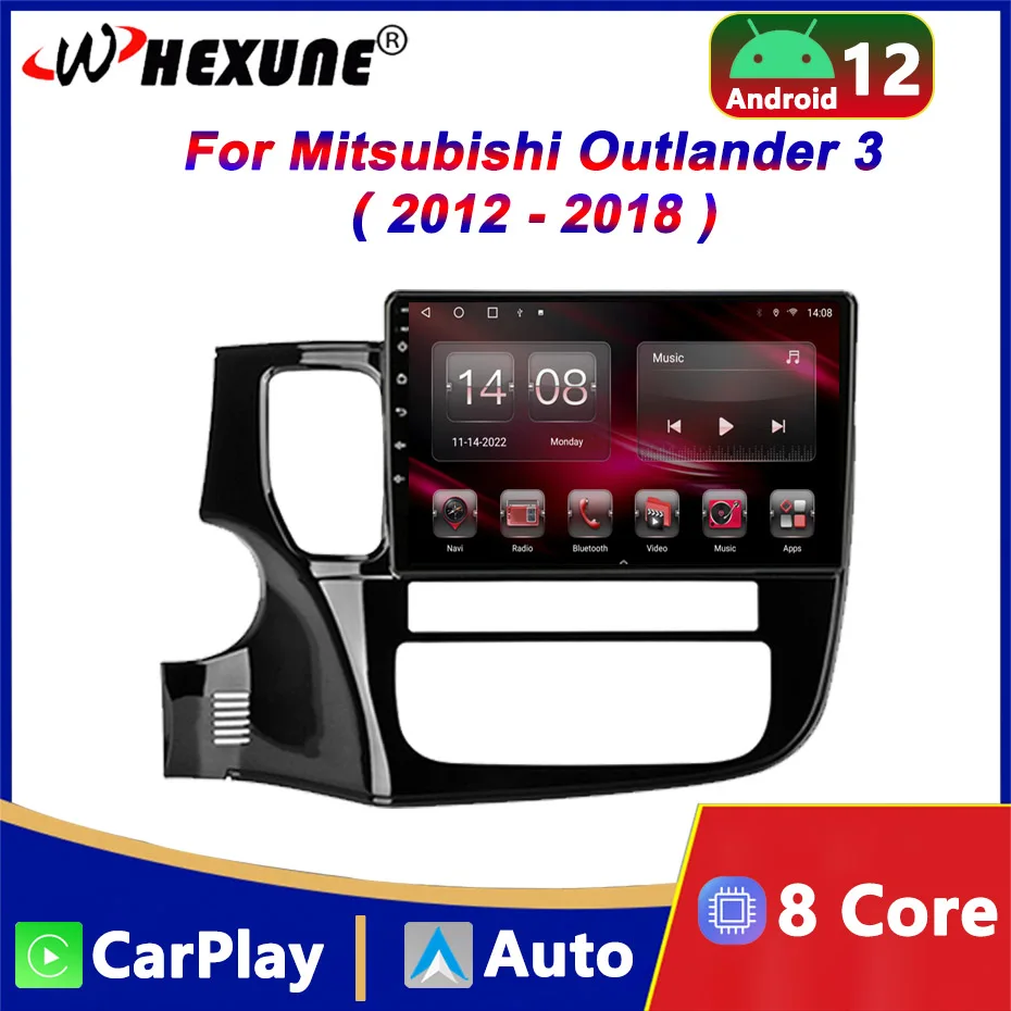 4G Android 12 автомобильный радиоприемник, мультимедийный видеоплеер для Mitsubishi Outlander 3 GF0W GG0W 2012 -2018 WIFI Carplay GPS-навигация
4G Android 12 автомобильный радиоприемник, мультимедийный видеоплеер для Mitsubishi Outlander 3 GF0W GG0W 2012 -2018 WIFI Carplay GPS-навигация