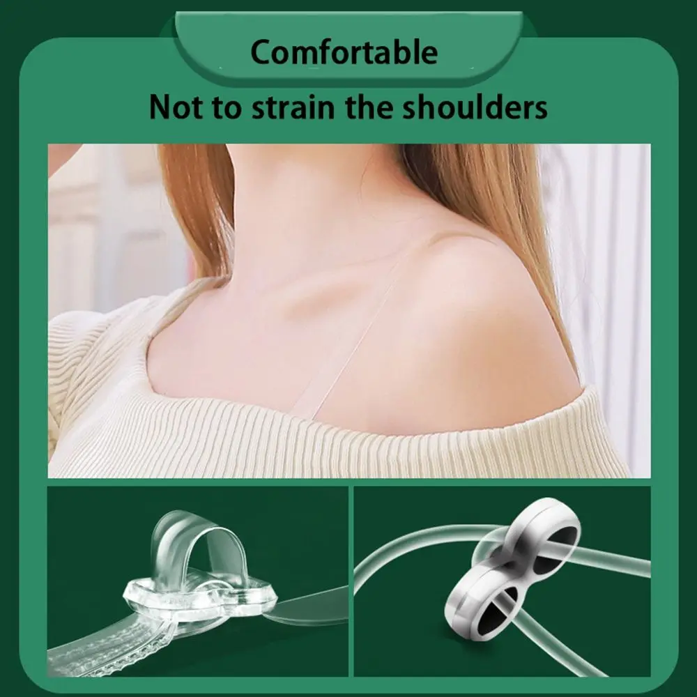 2 Pcs Casual Sexy Invisible Shoulder Straps Transparent Non-slip Bra Straps Solid Color Elastic Adjustable Bra Belt
2 Pcs Casual Sexy Invisible Shoulder Straps Transparent Non-slip Bra Straps Solid Color Elastic Adjustable Bra Belt