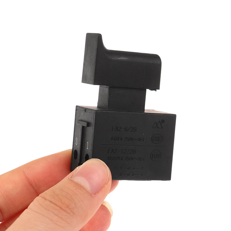 FA2-6/2B3 FA2-6/1B2 Lock On Power Tool Trigger Switch Cutting Machine Electric Drill Angle Grinder Switch Trigger Switch
FA2-6/2B3 FA2-6/1B2 Lock On Power Tool Trigger Switch Cutting Machine Electric Drill Angle Grinder Switch Trigger Switch