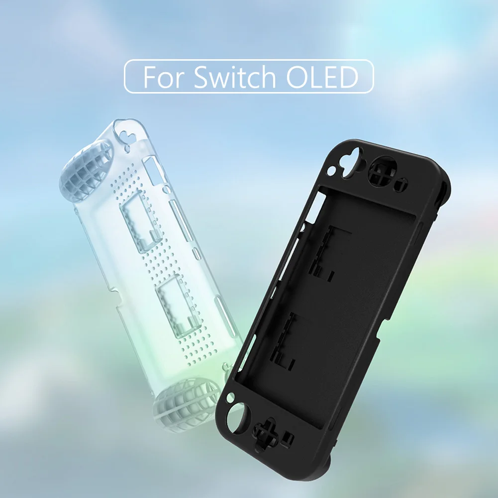 Game Console Silicone Protective Case Skin Cover Frame Protector for Nintendo Switch OLED Game Host Accessories
Game Console Silicone Protective Case Skin Cover Frame Protector for Nintendo Switch OLED Game Host Accessories