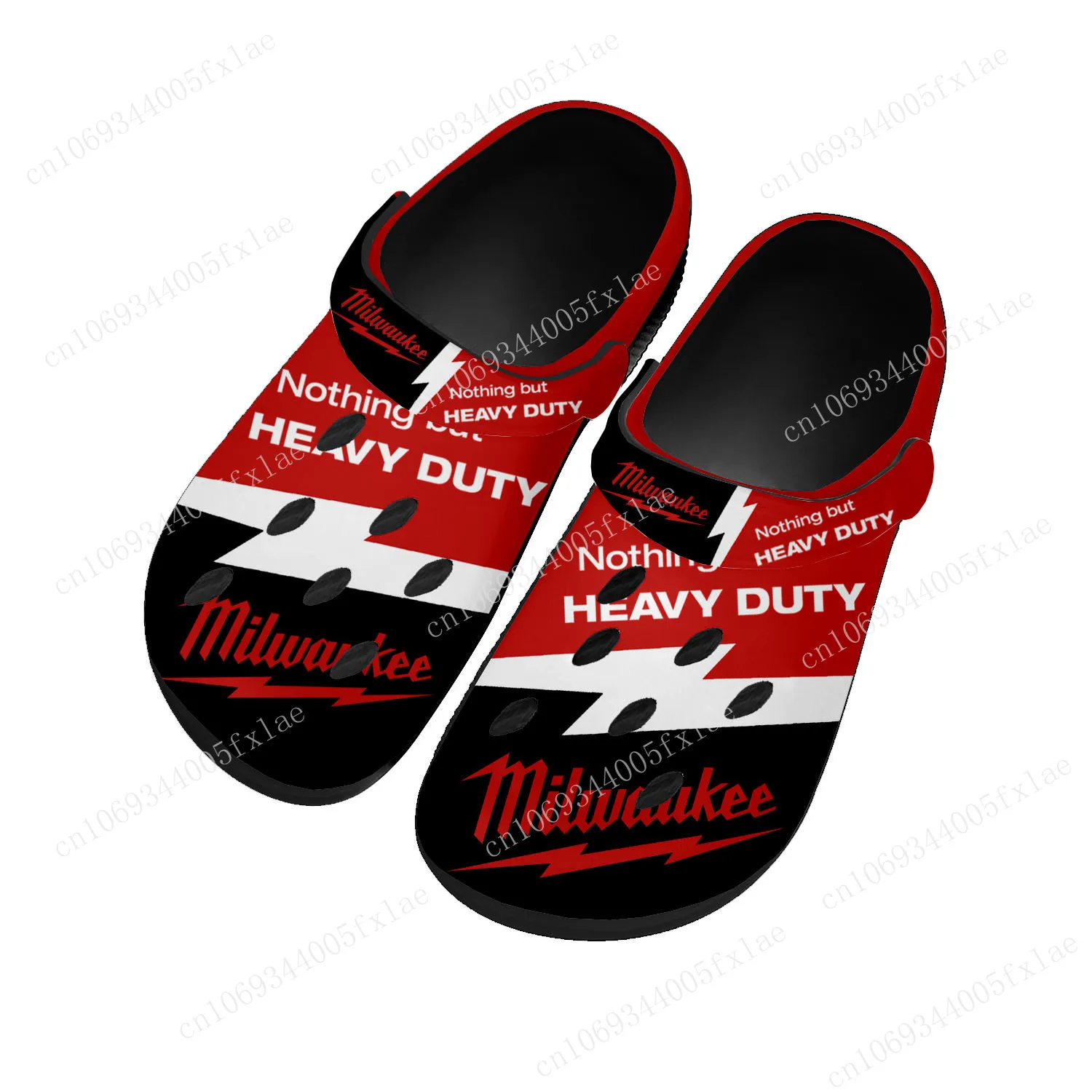 Milwaukee Tool Home Clog Mens Women Youth Boy Girl Sandals Shoes Garden Bespoke Customized Breathable Shoe Beach Hole Slippers
Milwaukee Tool Home Clog Mens Women Youth Boy Girl Sandals Shoes Garden Bespoke Customized Breathable Shoe Beach Hole Slippers