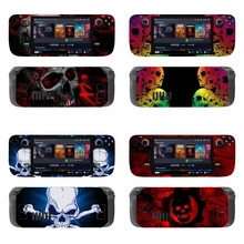 Skin Cover Sticker Decal for Steam Deck Console Full Set Decal Wrapping Cover For Steam Deck Accessories Stickers