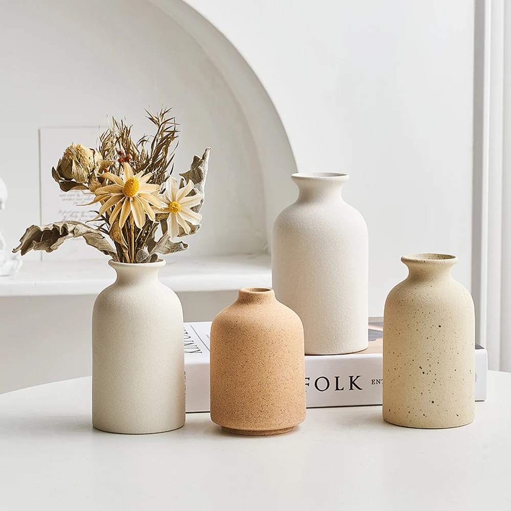 Simple Frosted Ceramic Vase Nordic Home Living Room Decoration Cachepot For Flowers Desk Table Decoration Wedding Decoration
Simple Frosted Ceramic Vase Nordic Home Living Room Decoration Cachepot For Flowers Desk Table Decoration Wedding Decoration