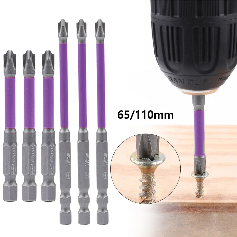 3PCS 65/110mm Magnetic Special Slotted Cross Screwdriver Bit Electrician FPH2 For Socket Switch Electrician Hand Tool
3PCS 65/110mm Magnetic Special Slotted Cross Screwdriver Bit Electrician FPH2 For Socket Switch Electrician Hand Tool