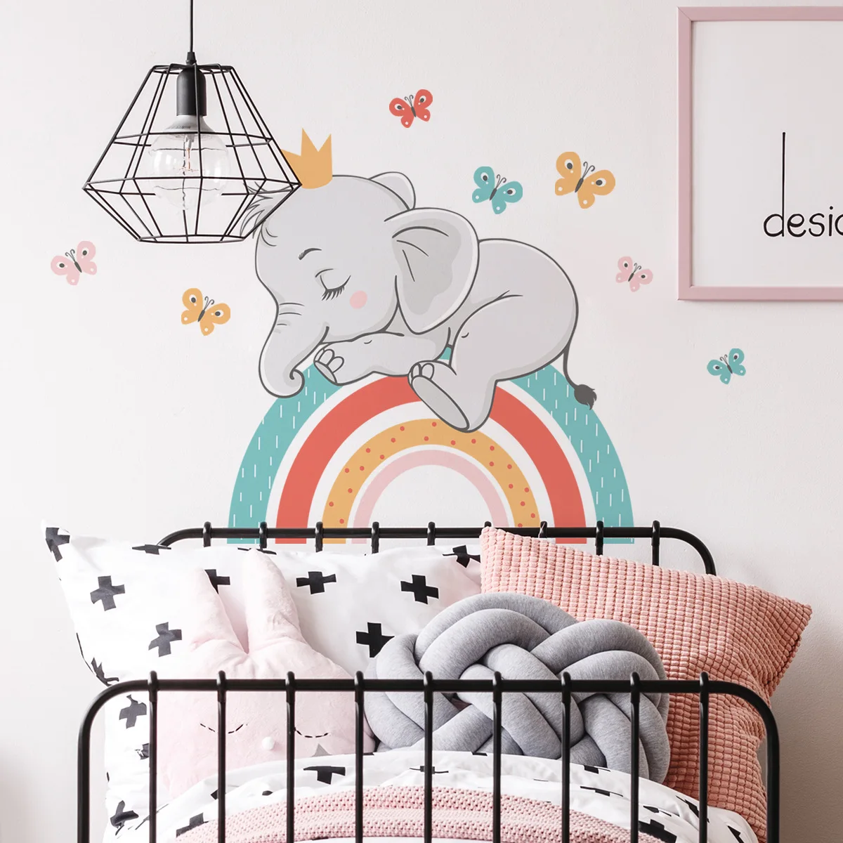 Wall Stickers Rainbow Cartoon Elephant Kids Room Wall Decor Baby Children Room Decals Decoration Living Bedroom Art PVC Mural
Wall Stickers Rainbow Cartoon Elephant Kids Room Wall Decor Baby Children Room Decals Decoration Living Bedroom Art PVC Mural